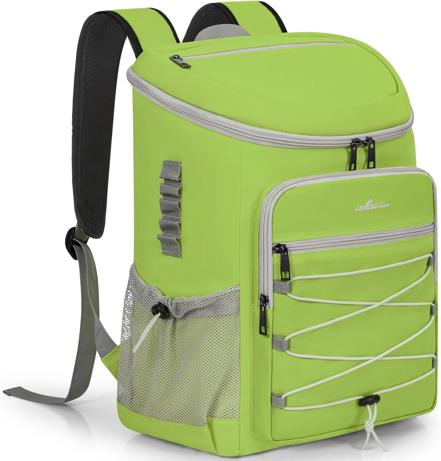 Cooler Backpack, Lightweight Insulated Cooler Backpack Leakproof for 30 Can Drinks (330ml), Insulated Soft Camping Cooler, Beach Cooler, Portable Cooler Backpack for Travel Hiking