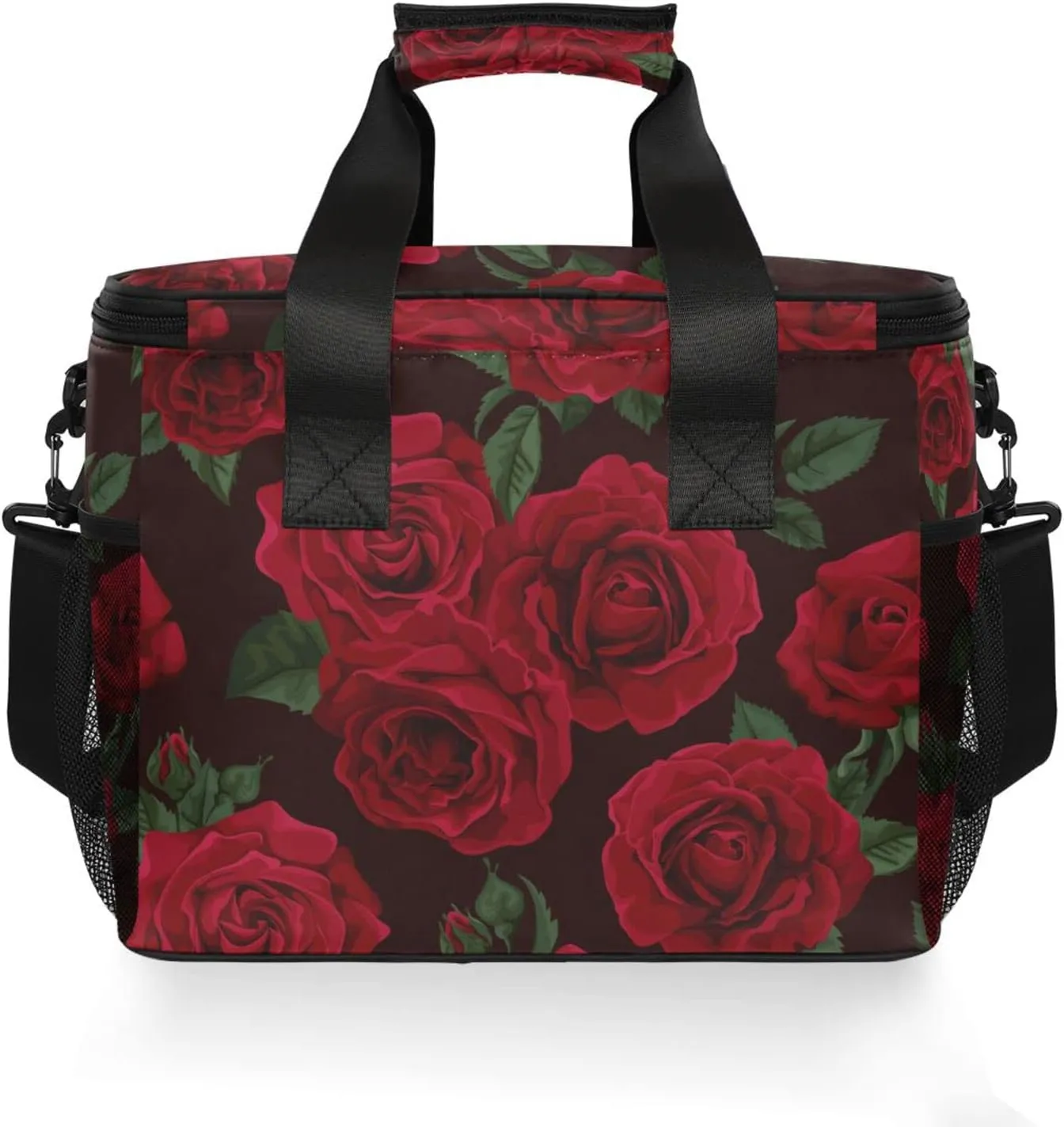 Cooler Bag Insulated Picnic Bag Large Lunch Box Reusable Tote Bag Soft Sided Portable Beach Cooler Grocery Camping