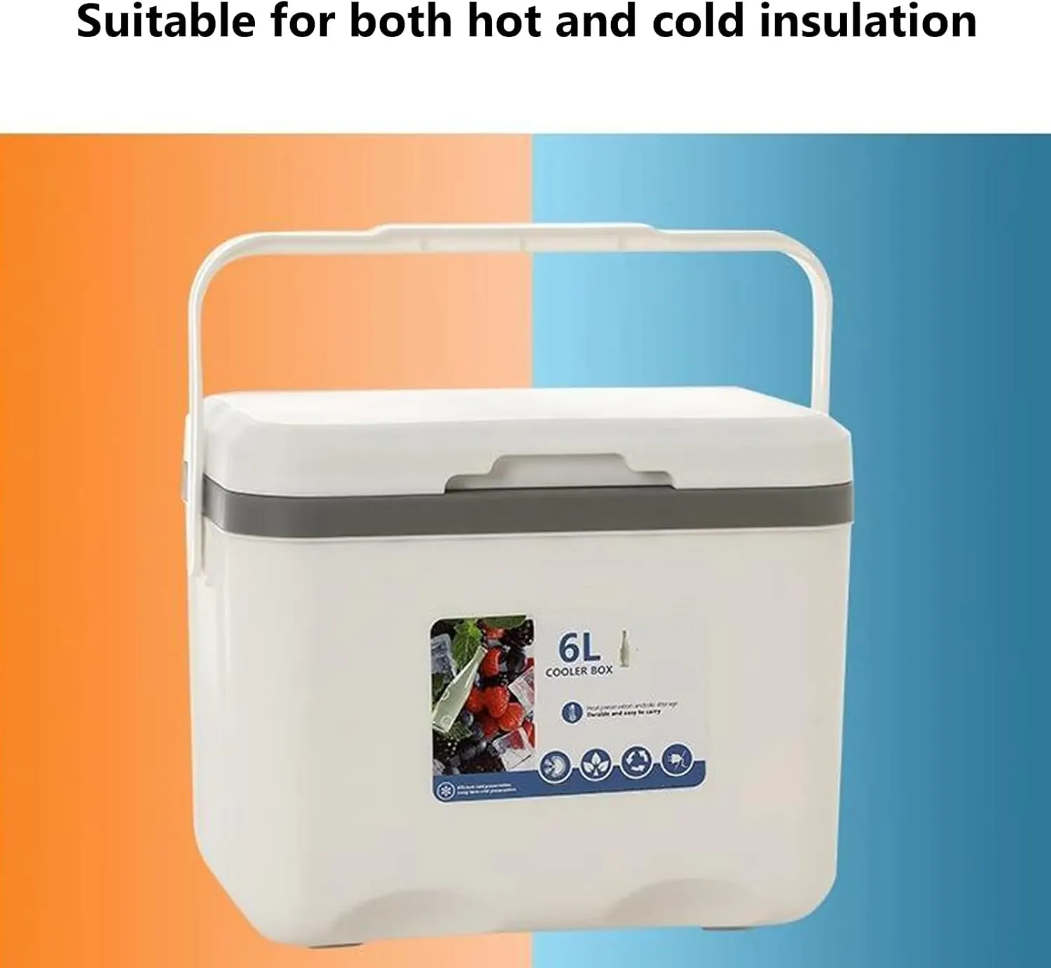 Cooler for Pontiac Bonneville/Catalina/Chieftain/Fiero/Firebird/Trans Sport Insulated Hard Ice Box Large High-Performance Storage Box Portable Cool Picnic Box Festival,B-27 * 18 * 23cm