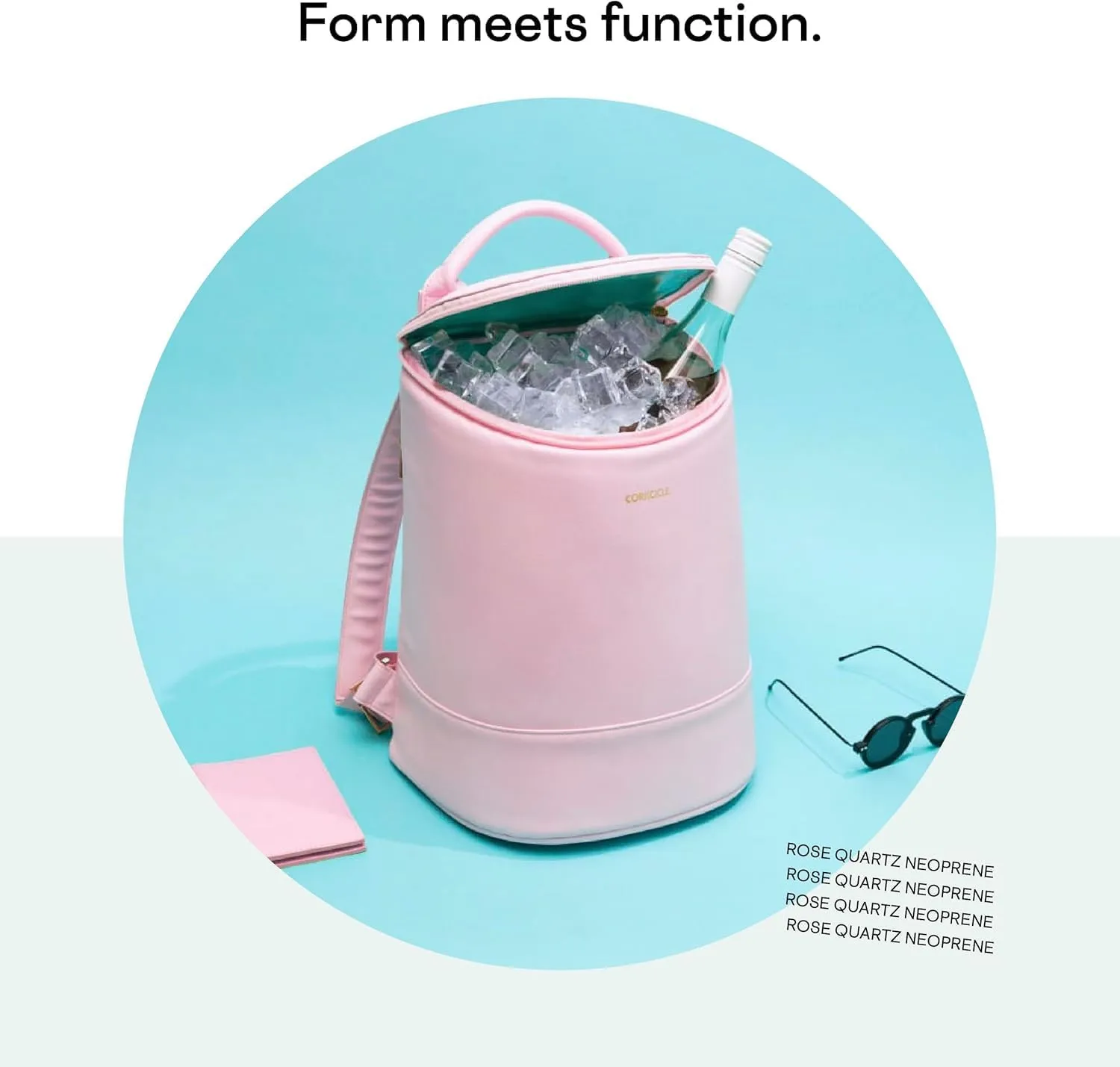 Corkcicle EOLA Cooler Backpack, Waterproof and Leak Proof Insulated Bag, Perfect for Wine, Beer, and Ice Packs