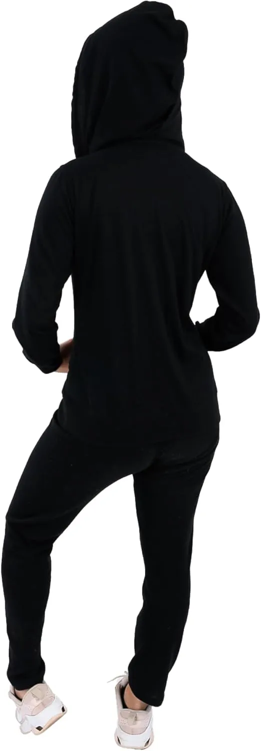 Cottonhood Lightweight Hoodies for Women, Zip Up Hoodie – Soft Jersey Long Sleeve, Hooded Sweatshirt