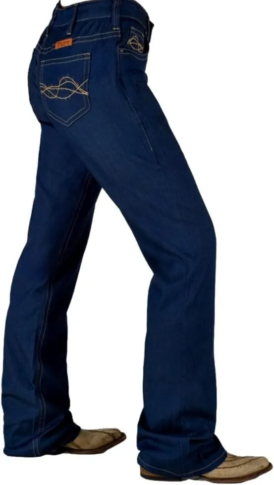 Cowgirl Tuff Western Jeans Womens UltraBreathe Dark Wash JULCLD