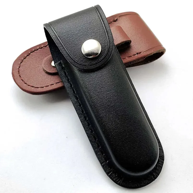 Cowhide Cow Leather Fold Knife Pliers Tool Scabbard Sheath