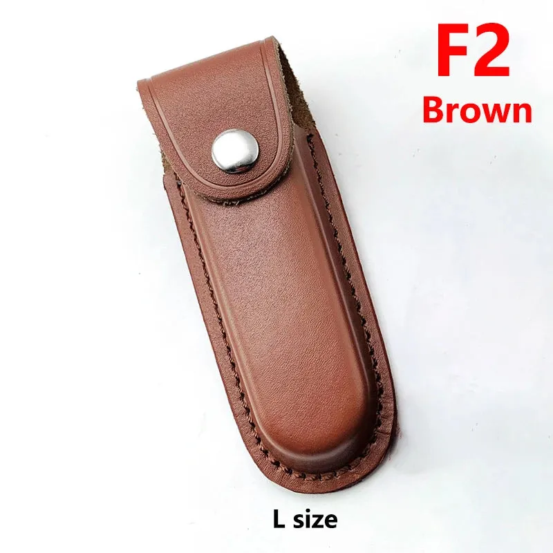 Cowhide Cow Leather Fold Knife Pliers Tool Scabbard Sheath