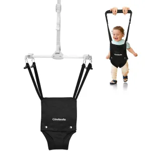 Cowiewie Baby Door Jumper, 2 in 1 Baby Walking Harness, Baby Jumper with Adjustable Height, Ages 6 Months  