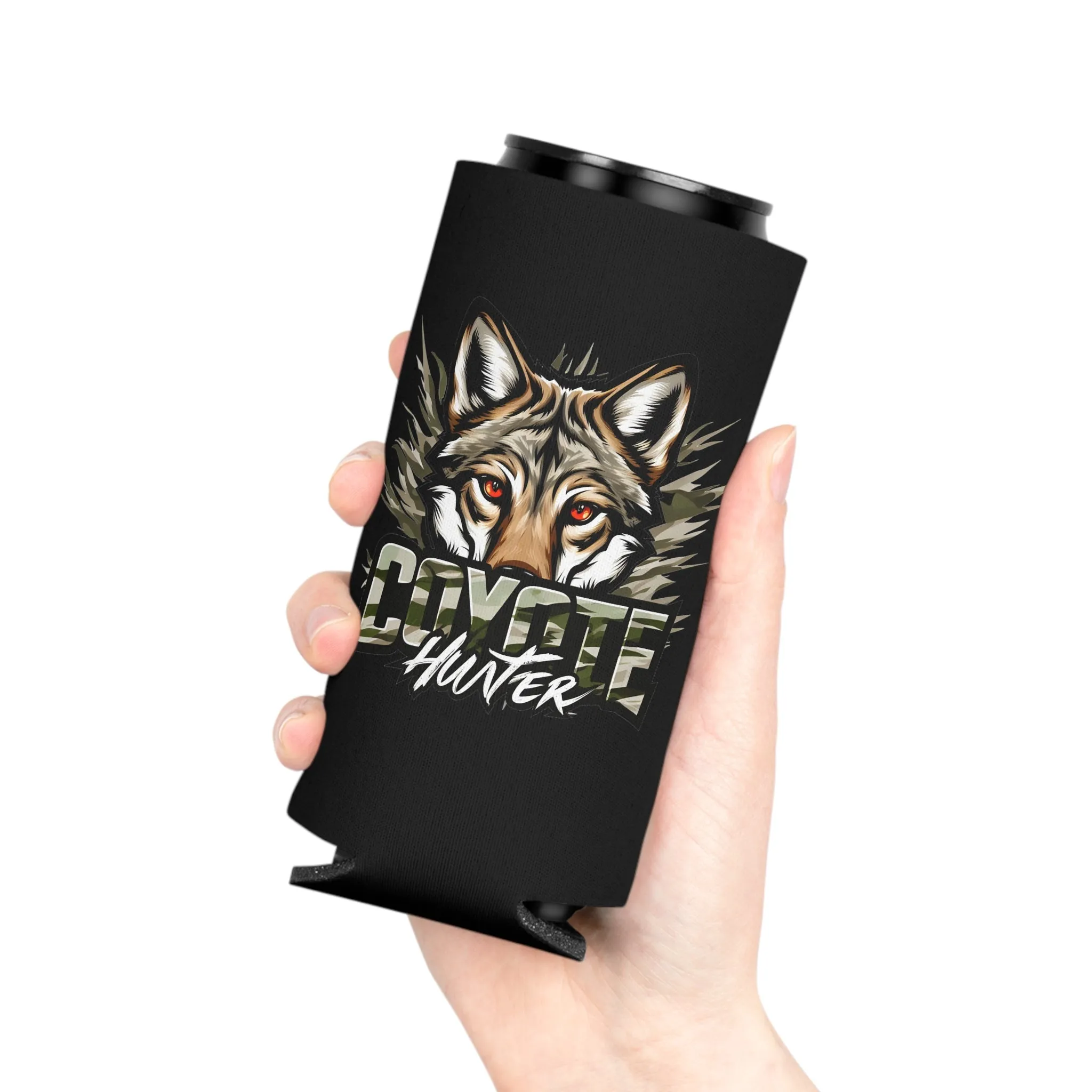 Coyote Head Hunter Can Cooler