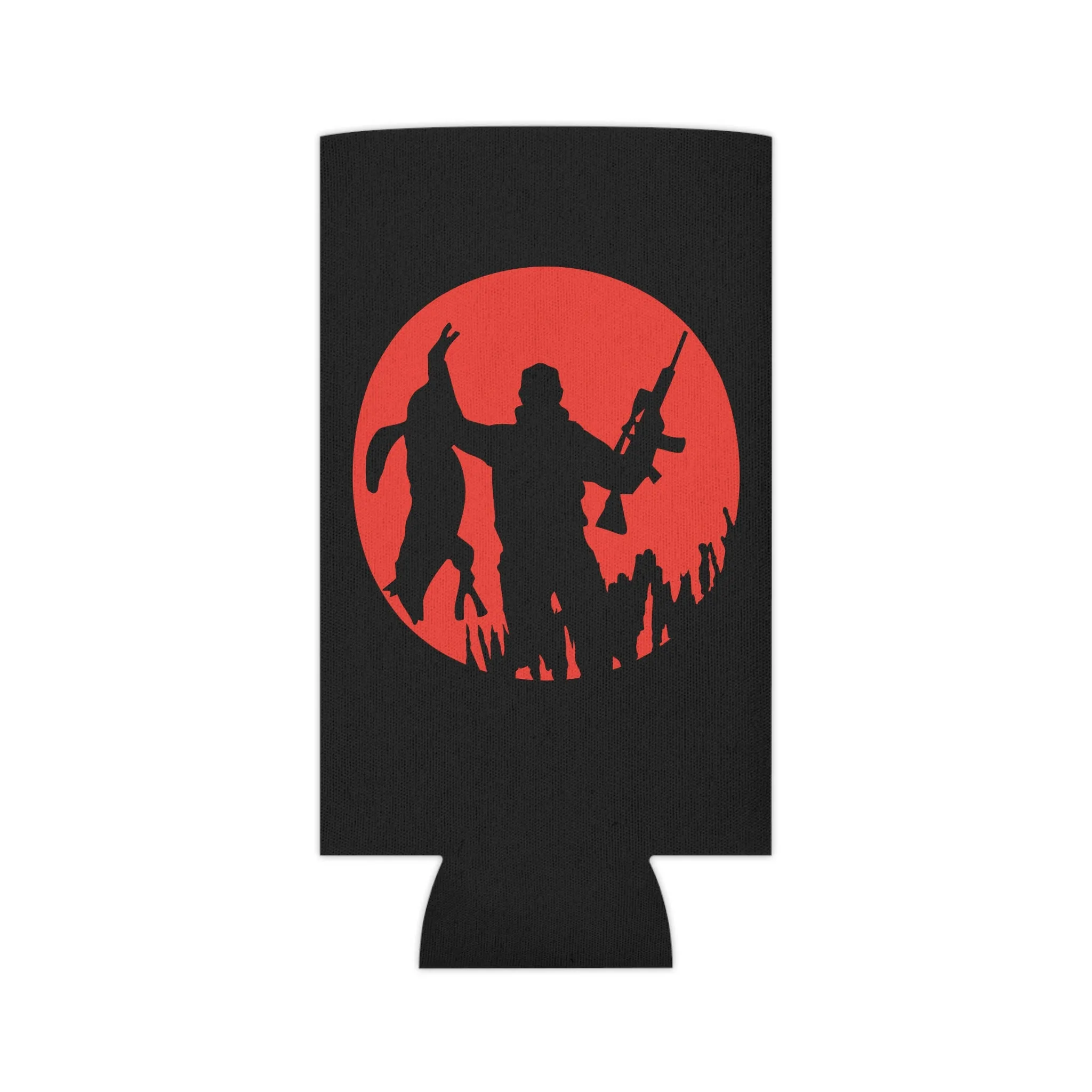 Coyote Hunter Red Circle Can Cooler