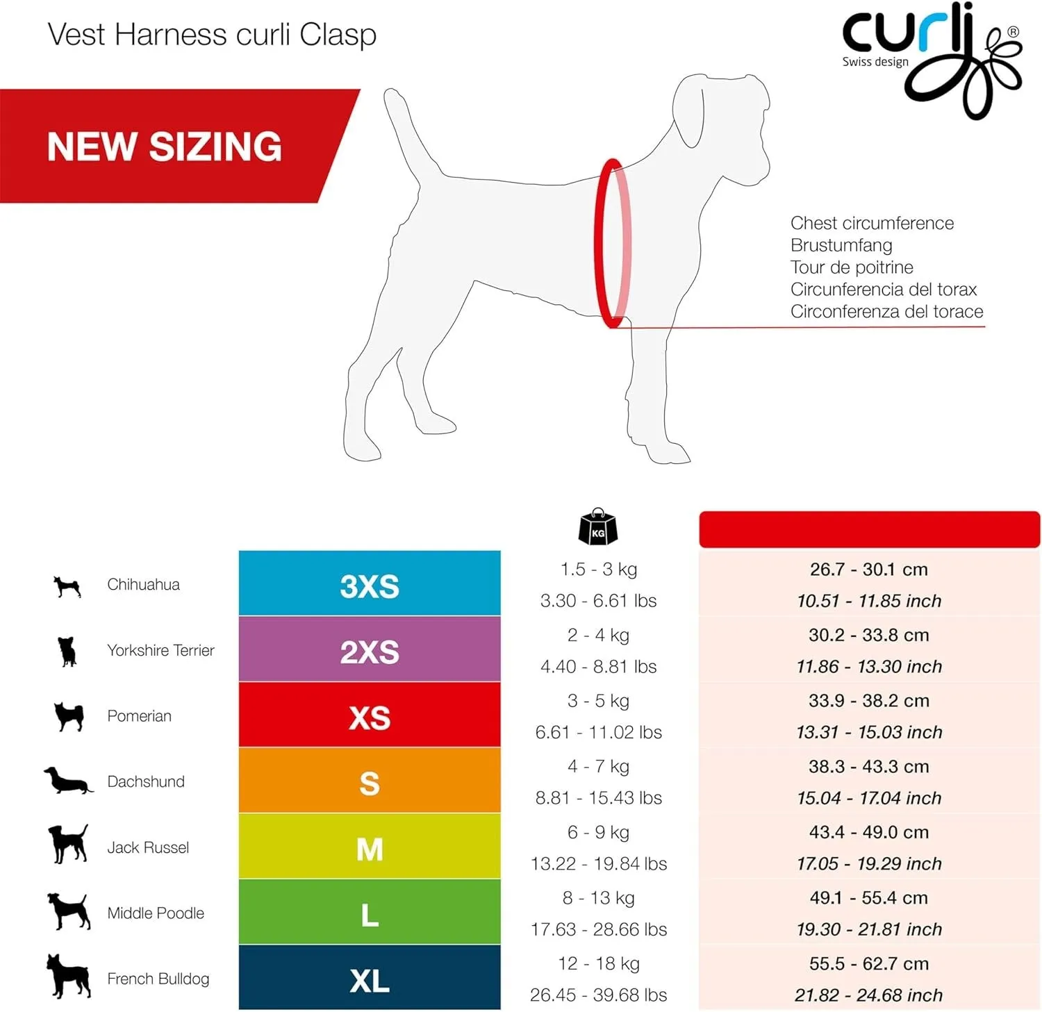 Curli Air Mesh Clasp Tan Vest Harness