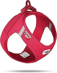 Curli Clasp Red Vest Harness