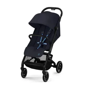 CYBEX Beezy 2 Compact and Lightweight Travel Stroller - Compatible with CYBEX Car Seats, Dark Blue