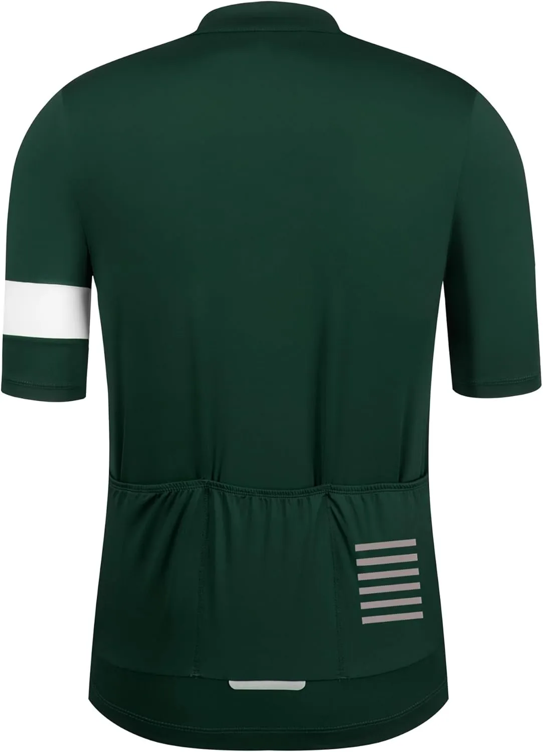 Cycling Jersey Men Zipper Pocket Short Sleeve Lightweight Aero JRace Fit Road Bike Jersey Shirt Cuff Stitching