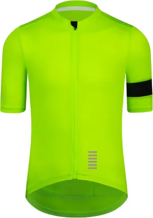 Cycling Jersey Men Zipper Pocket Short Sleeve Lightweight Aero JRace Fit Road Bike Jersey Shirt Cuff Stitching