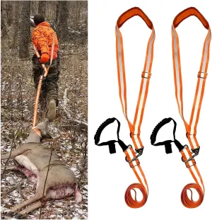 Deer Drag and Harness Heavy Duty Deer Drag Strap Durable Safety Deer Dragging Rope Deer Hunting Accessories for Deer Hunters