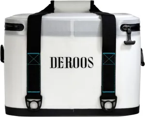 DEROOS Soft Cooler Bag Lightweight Leak Proof Portable Cooler, 27Cans Insulated Waterproof Backpack Deep Freeze 72-Hour Cooler Bag for Hiking Camping Picnic Fishing Beer for Men Women