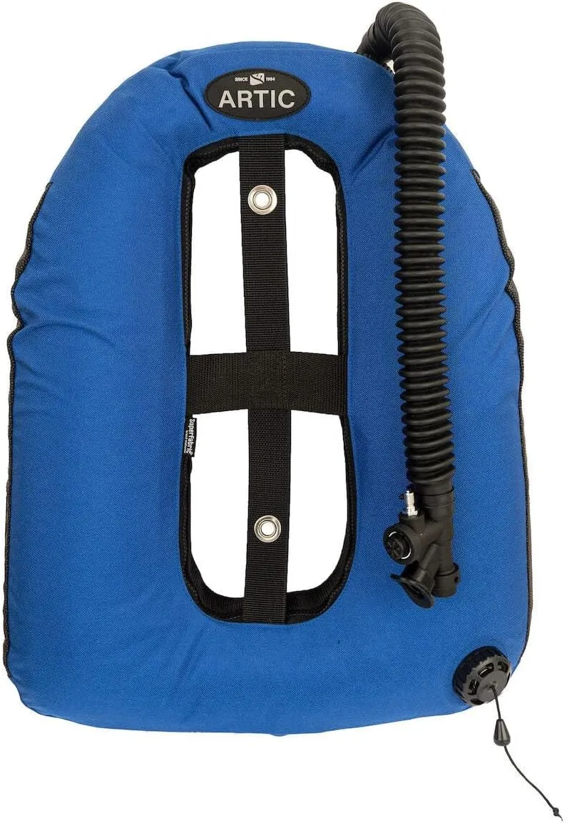 Dive Rite Arctic Wing 16" Inflator with Elbow Blue
