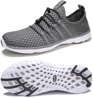 DLGJPA Men's Lightweight Quick Drying Aqua Water Shoes Athletic Sport Walking Shoes