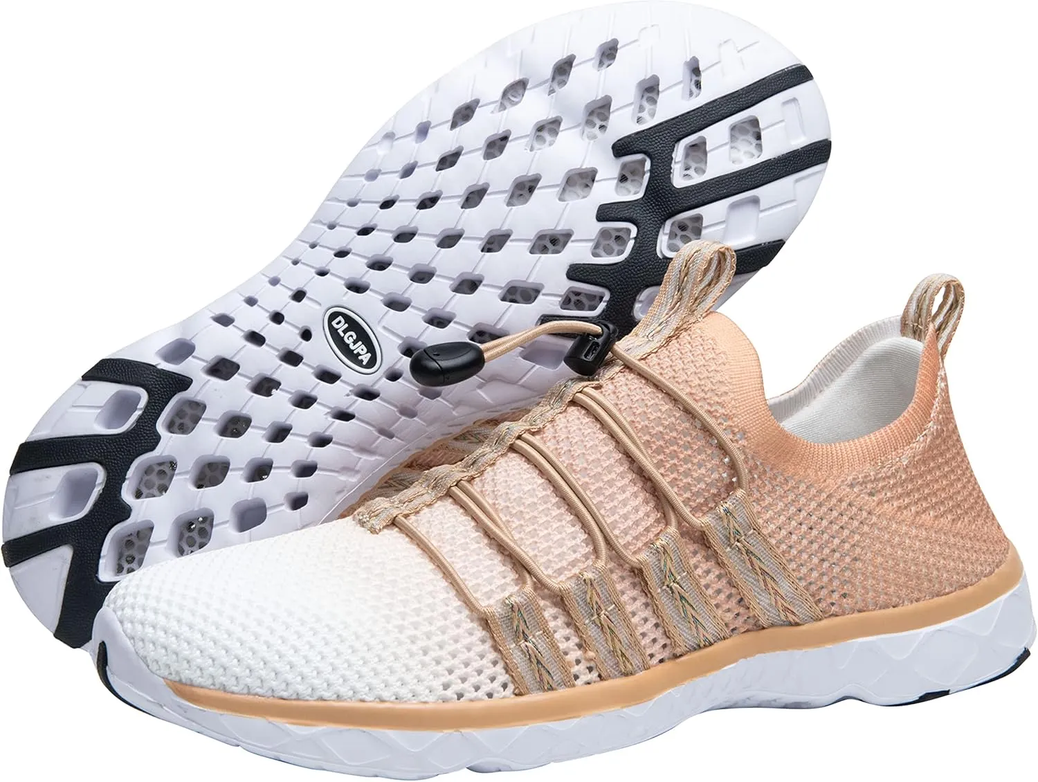 DLGJPA Men's Lightweight Quick Drying Aqua Water Shoes Athletic Sport Walking Shoes