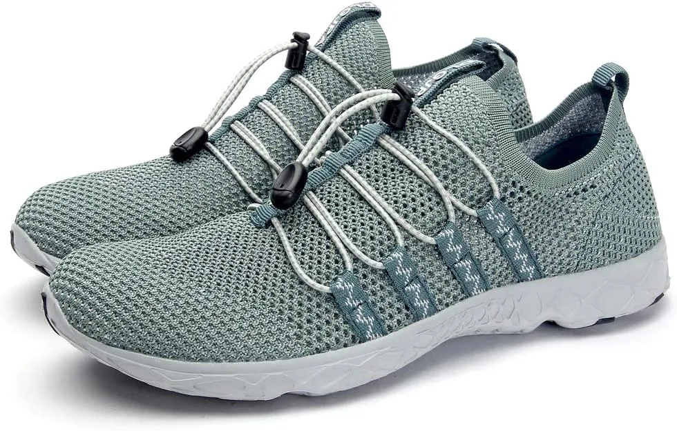 DLGJPA Women's Lightweight Quick Drying Aqua Water Shoes Athletic Sport Walking Shoes