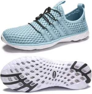 DLGJPA Women's Lightweight Quick Drying Aqua Water Shoes Athletic Sport Walking Shoes