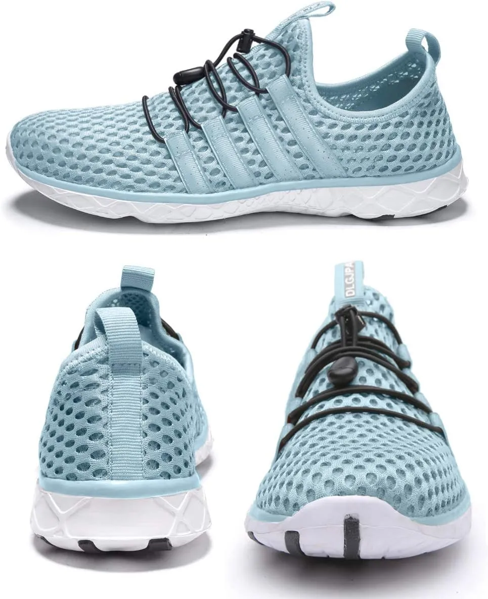 DLGJPA Women's Lightweight Quick Drying Aqua Water Shoes Athletic Sport Walking Shoes
