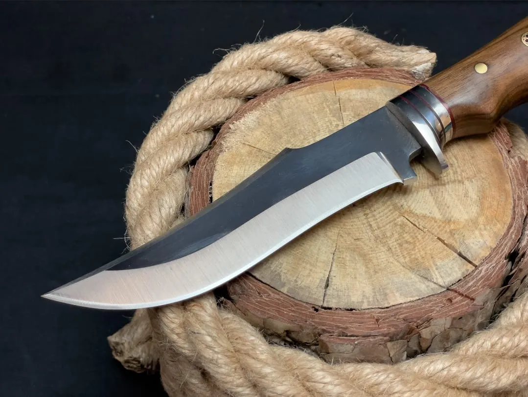 Dog Head Fixed Blade Bushcraft Knife