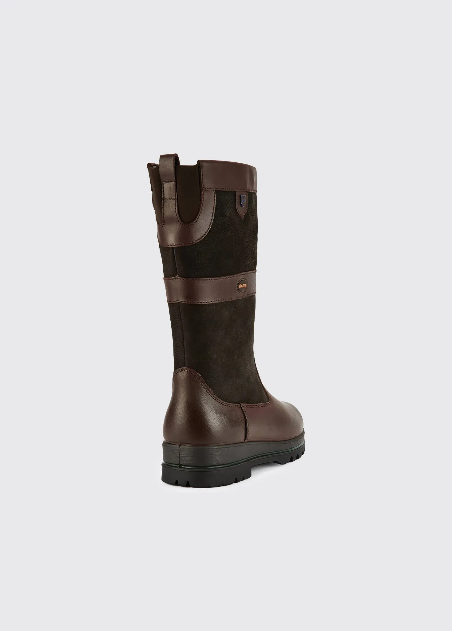 Donegal Mens Insulated Country Boot - Black/Brown