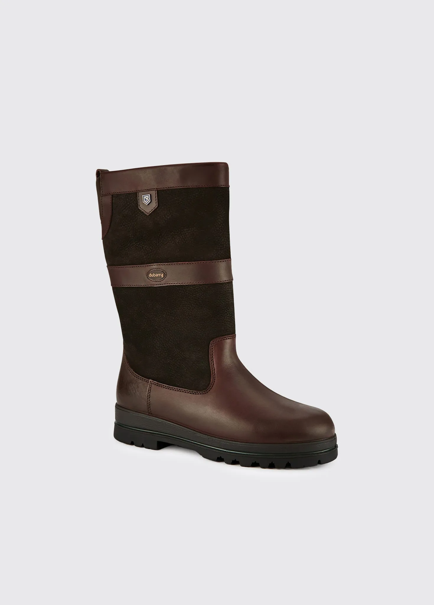Donegal Mens Insulated Country Boot - Black/Brown