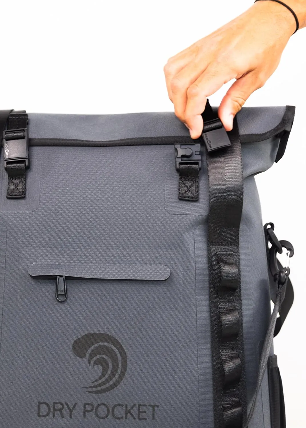 Dry Pocket Magnaguard Auto-Sealing Waterproof Floating Tote Cooler, 20-Can Capacity Insulated Leak-Proof Beach, Picnic, Camping, and Hiking Bag - Keeps Ice for 24  Hours