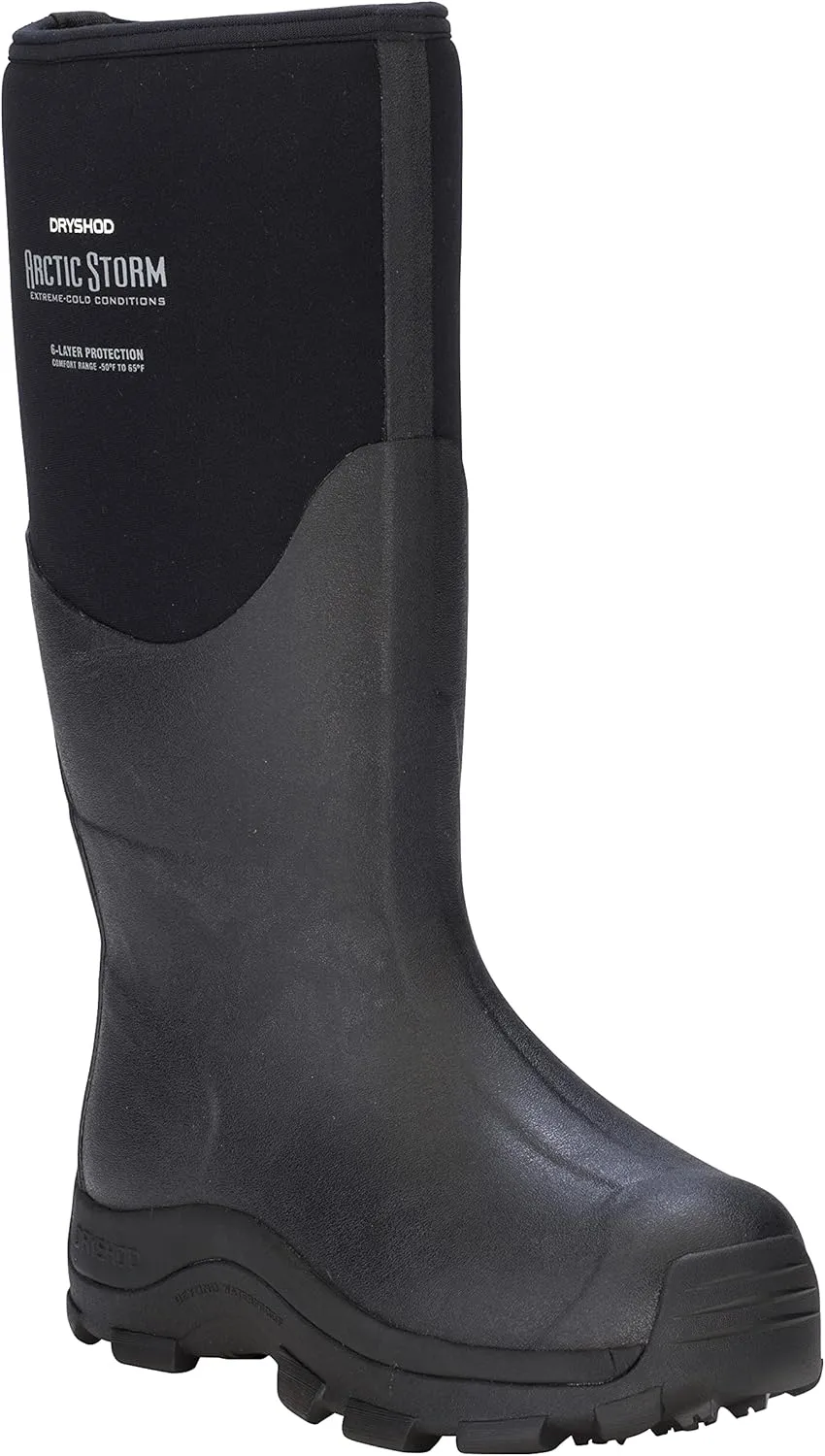 Dryshod Arctic Storm Hi Winter Boot | Black/Grey | Waterproof | Extreme Cold |Men