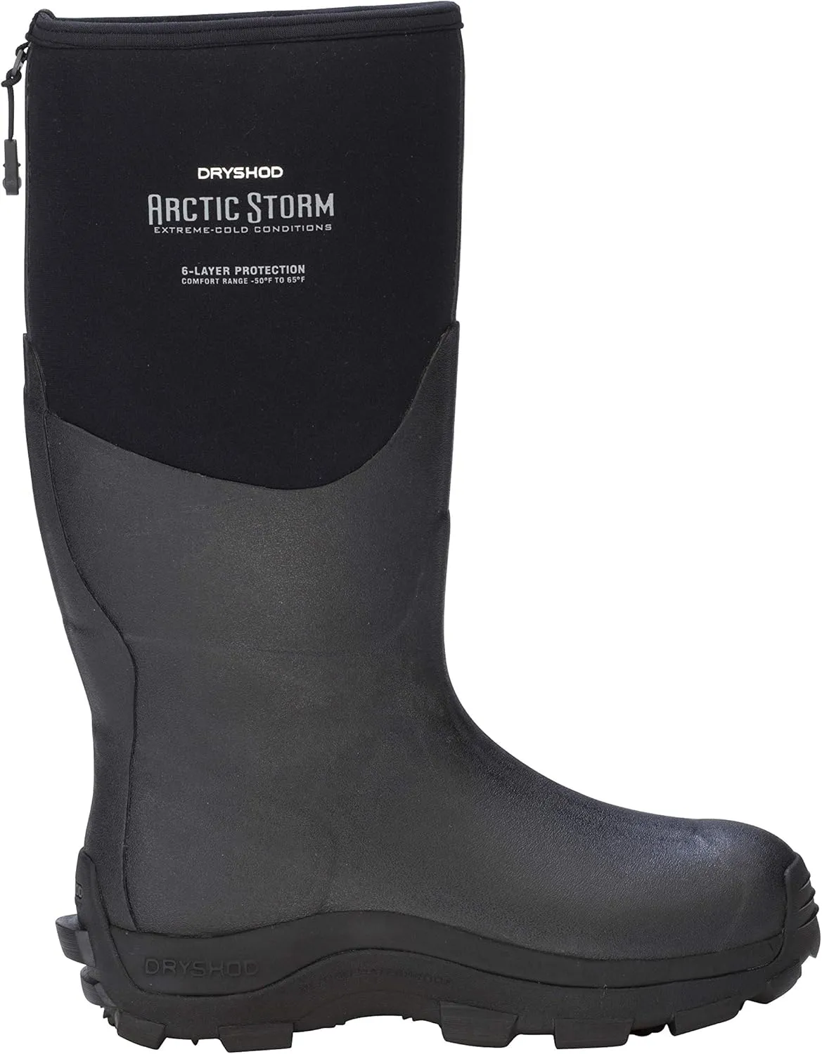 Dryshod Arctic Storm Hi Winter Boot | Black/Grey | Waterproof | Extreme Cold |Men