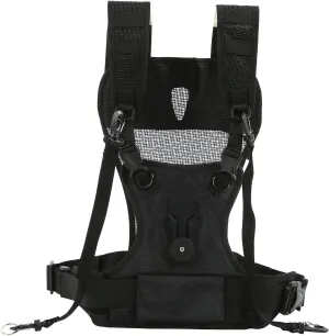Dual Camera Strap, Adjustable Multi Carrying Dual Camera Harness with Side Holster & Secure Strap, Breathable Comfortable Double Shoulder Camera Strap for Photographer, Hiking, Climbing, Travel Use