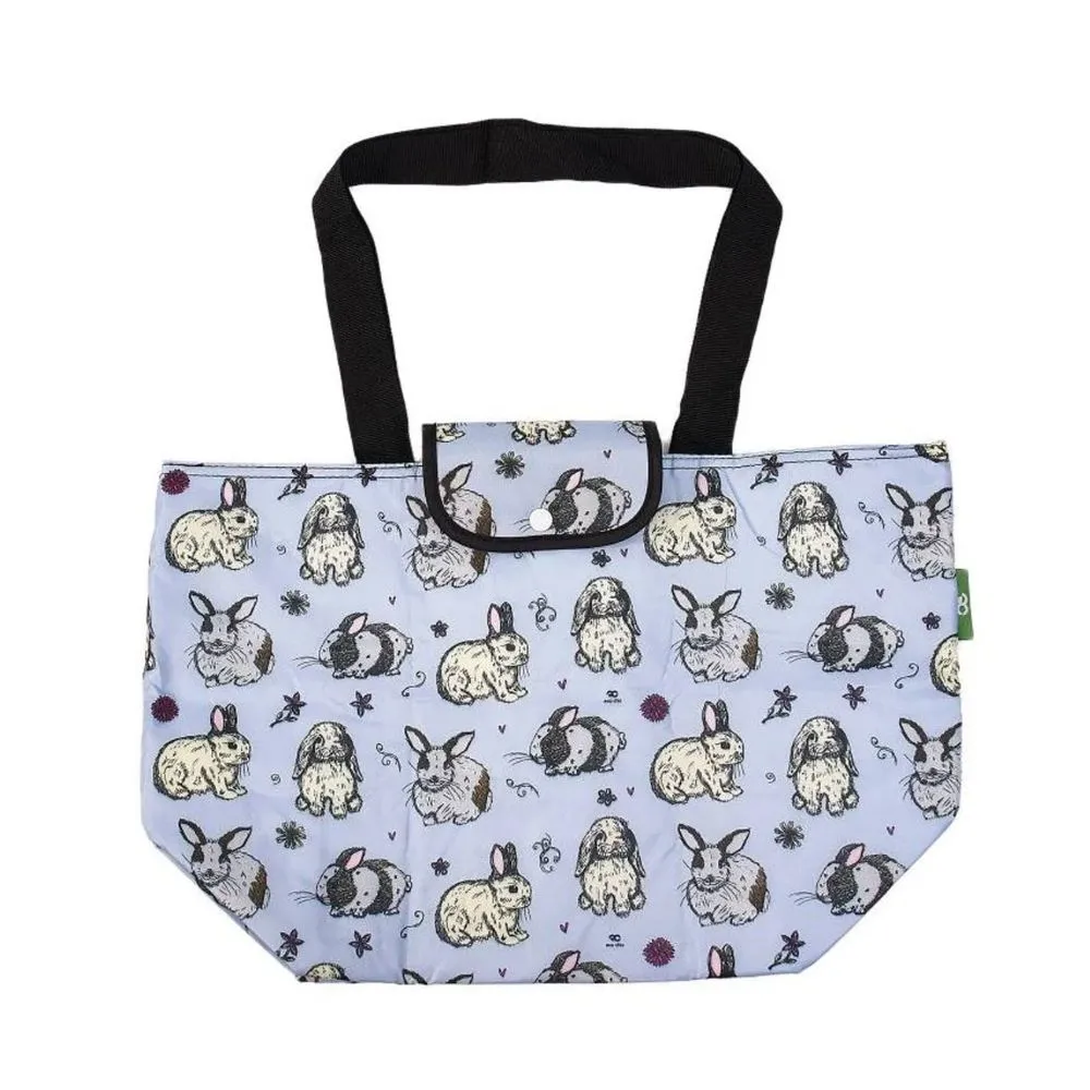 Eco Chic Large Bunny Lightweight Foldable Cool Bag