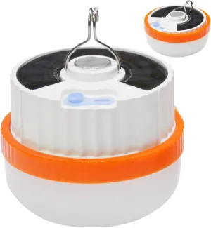 Emergency Solar Lantern, 50W/100W Solar-Powered Light with USB Type-C, Extendable Hook Design, Perfect for Camping, Night Markets, and Outdoor Activities
