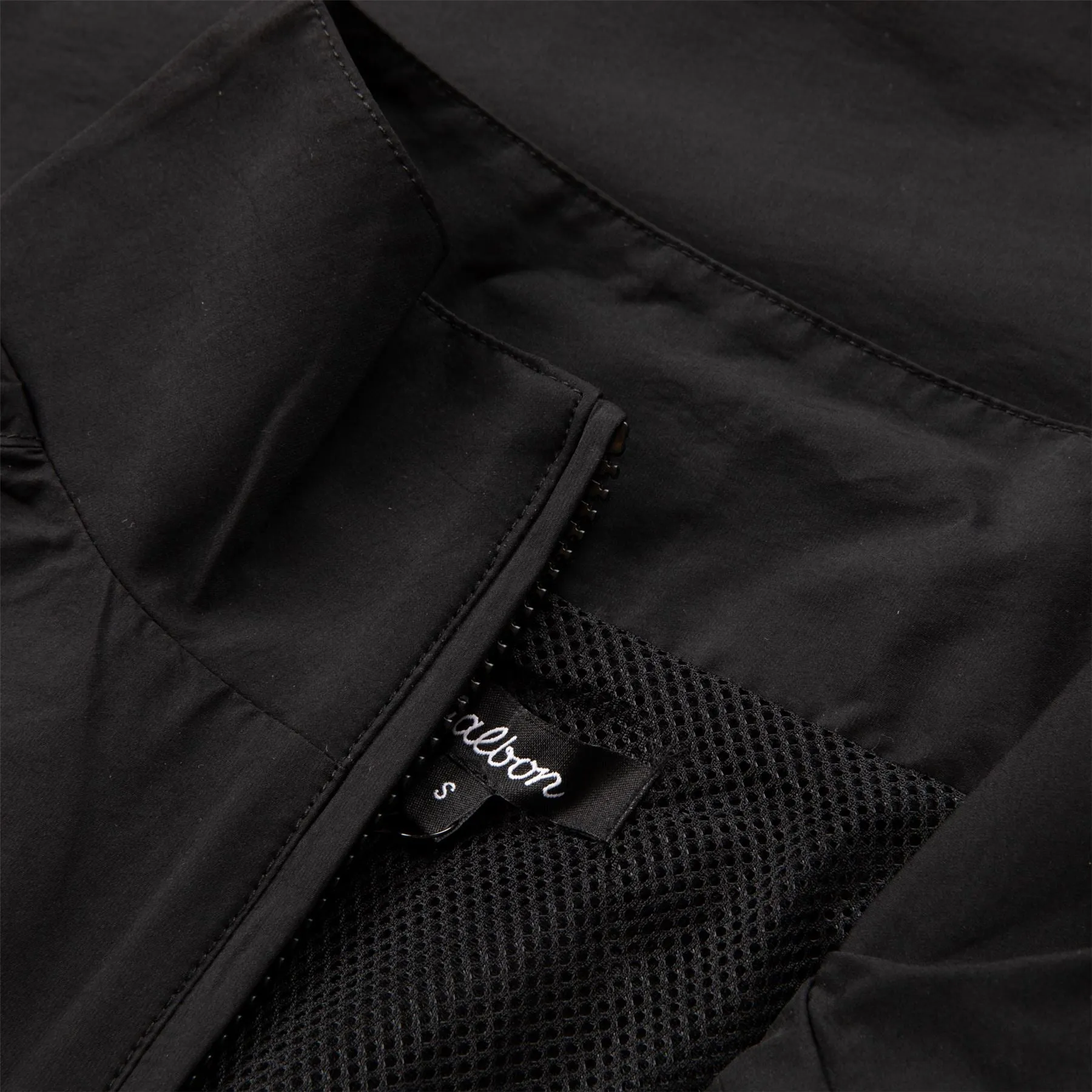 Evergreen SS Nylon Windshirt Black
