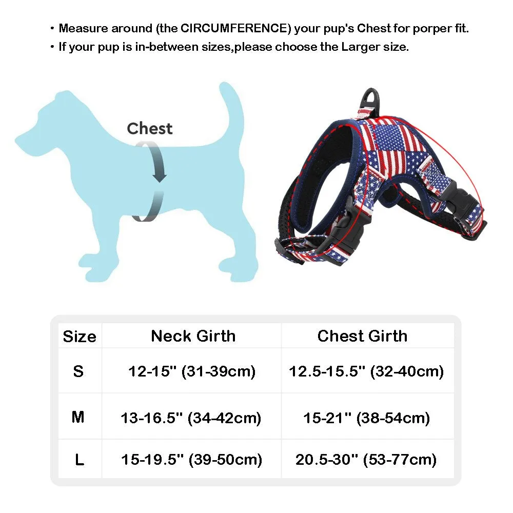 Explosion Proof No Pull Dog Harness