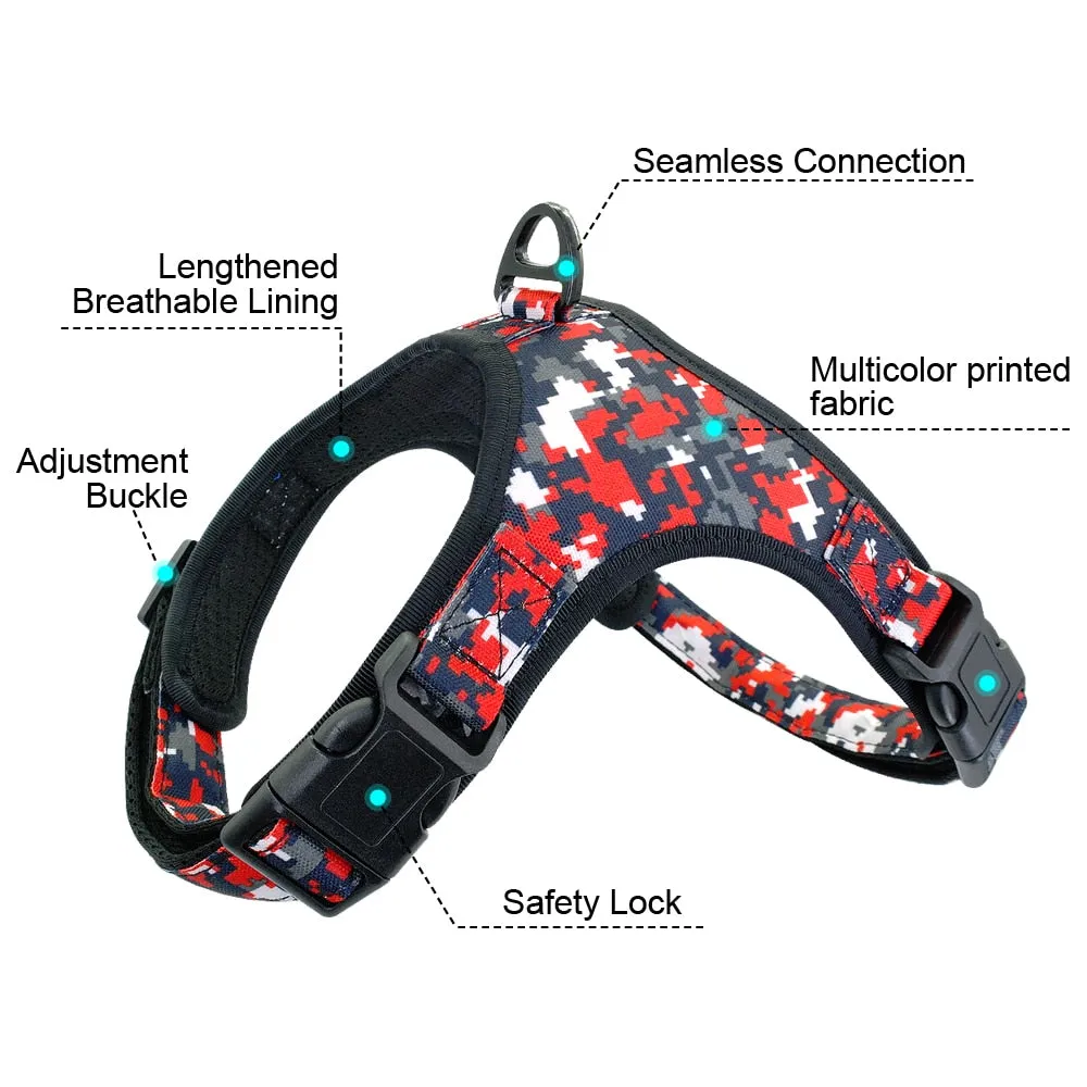 Explosion Proof No Pull Dog Harness