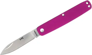 Fallkniven LTCpu LTC Fine Edge Folding Pen Knife Purple