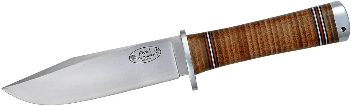 Fallkniven NL4 Fine Edge Fixed Blade Knife, Brown