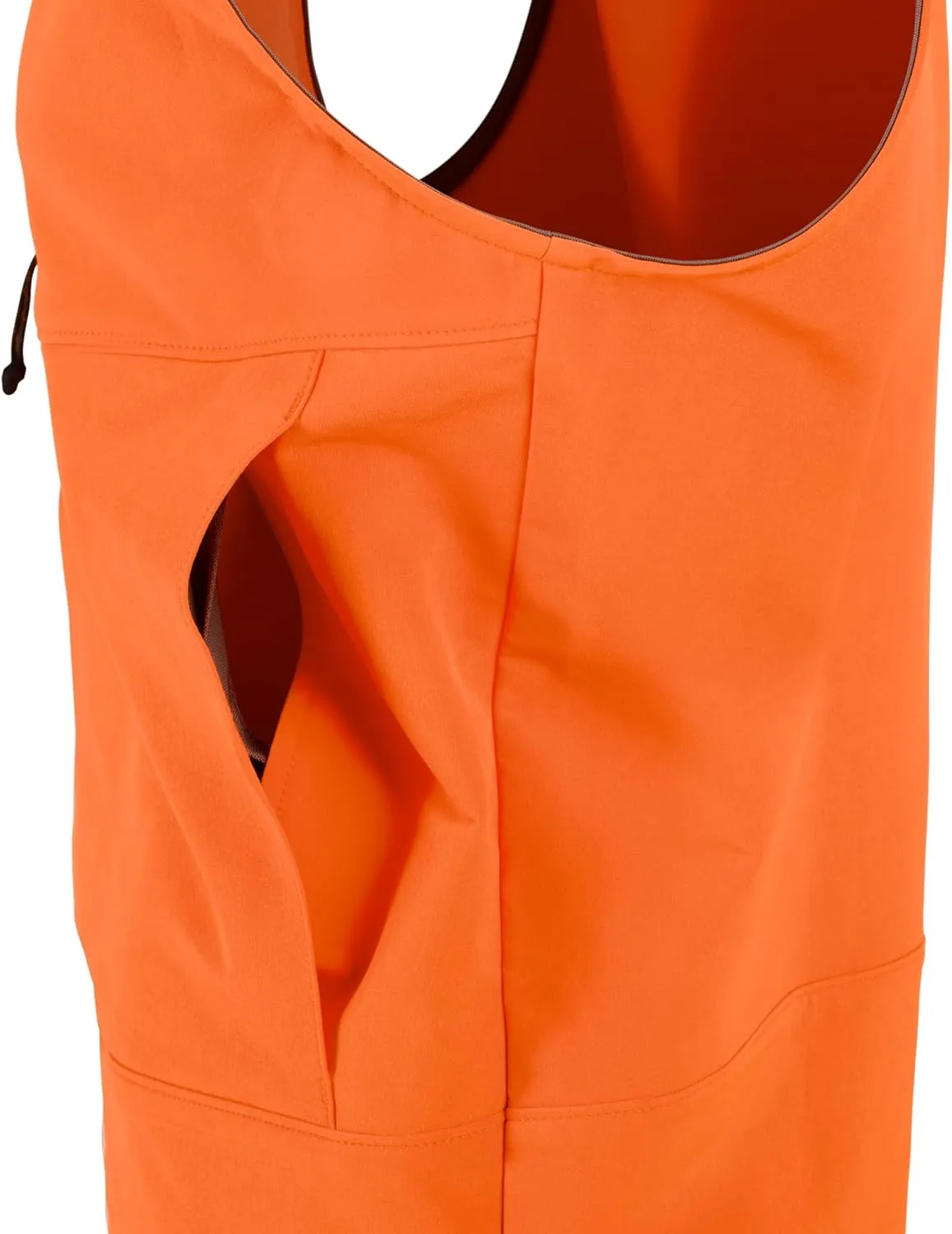 First Lite Men's Charge Hunters Orange Vest - Lightweight High-Visibility Hunting Vest