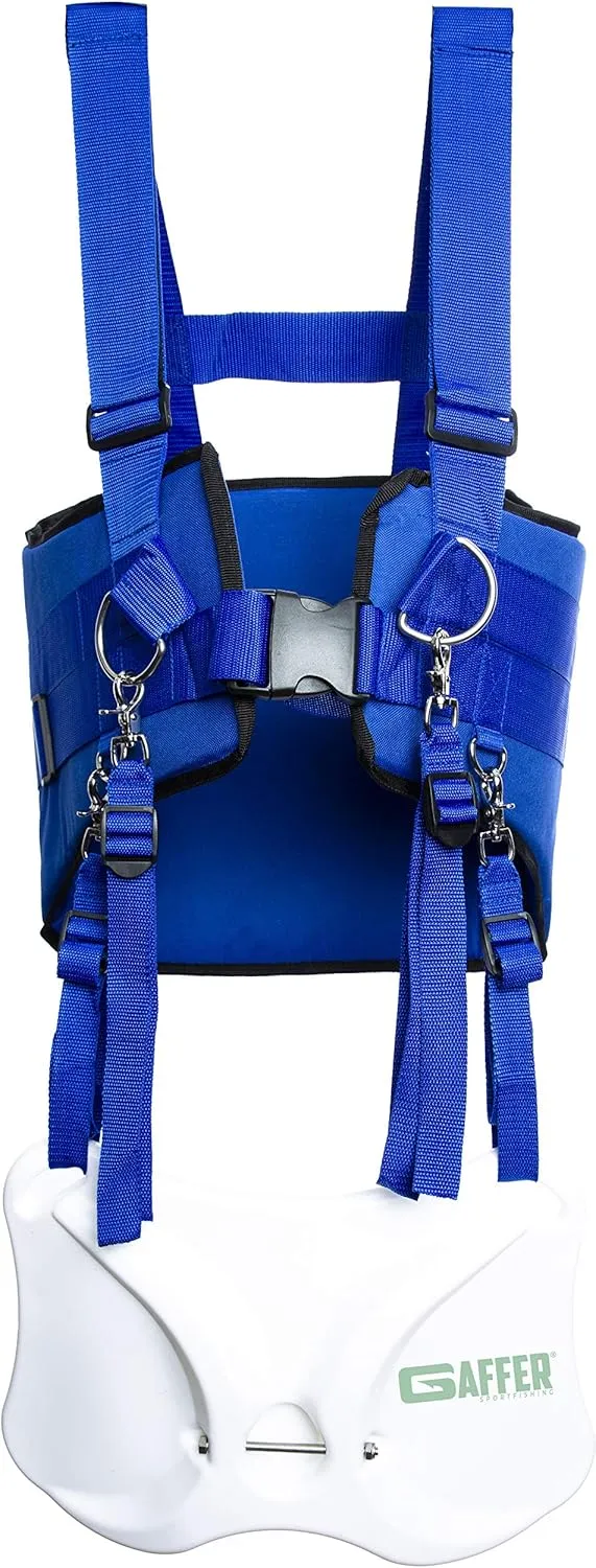 Fishing Belt Shoulder Harness - Offshore Stand Up Fish Fighting Rod Holder