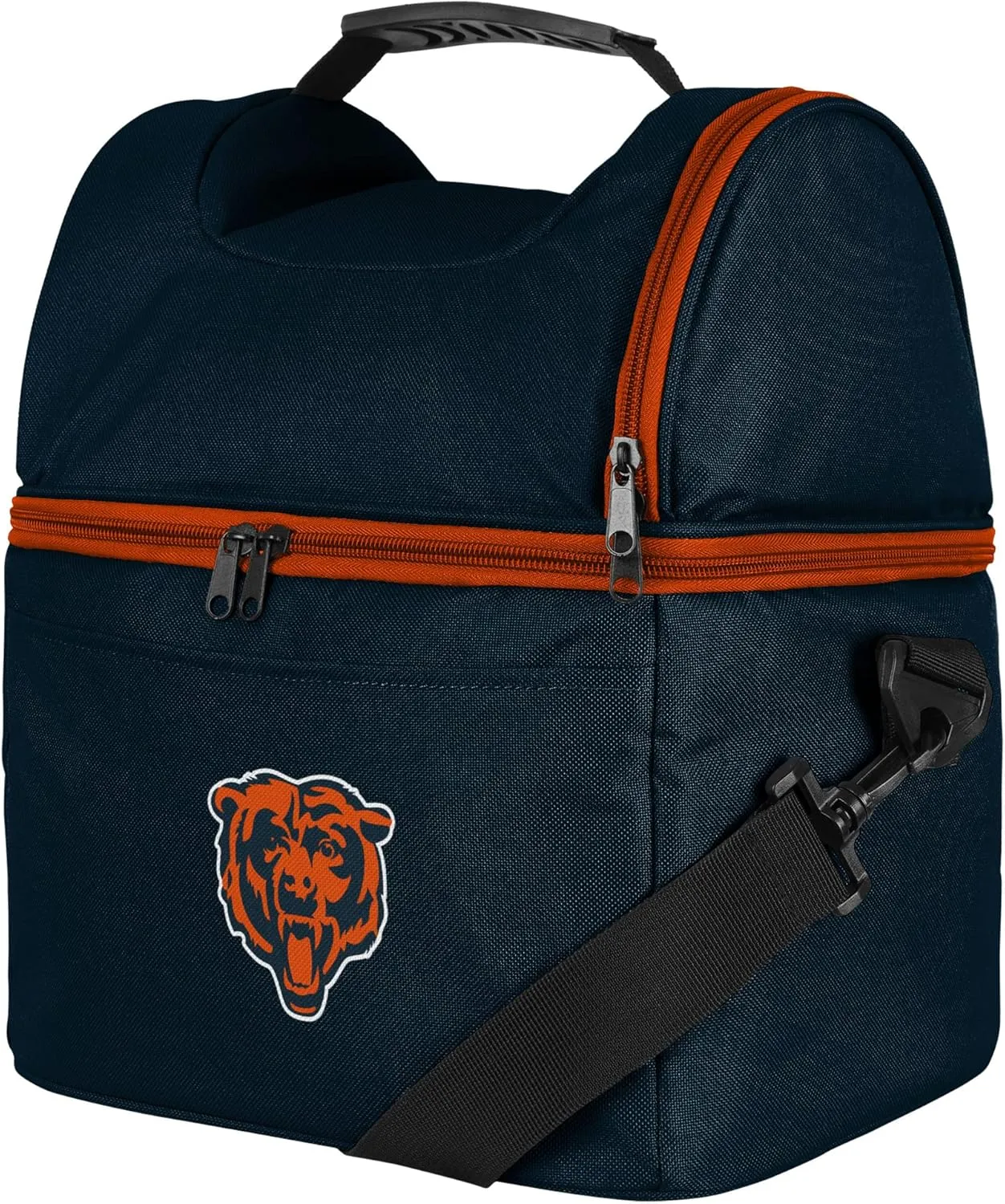FOCO NFL Unisex-Adult NFL Team Logo Solid Double Compartment Cooler