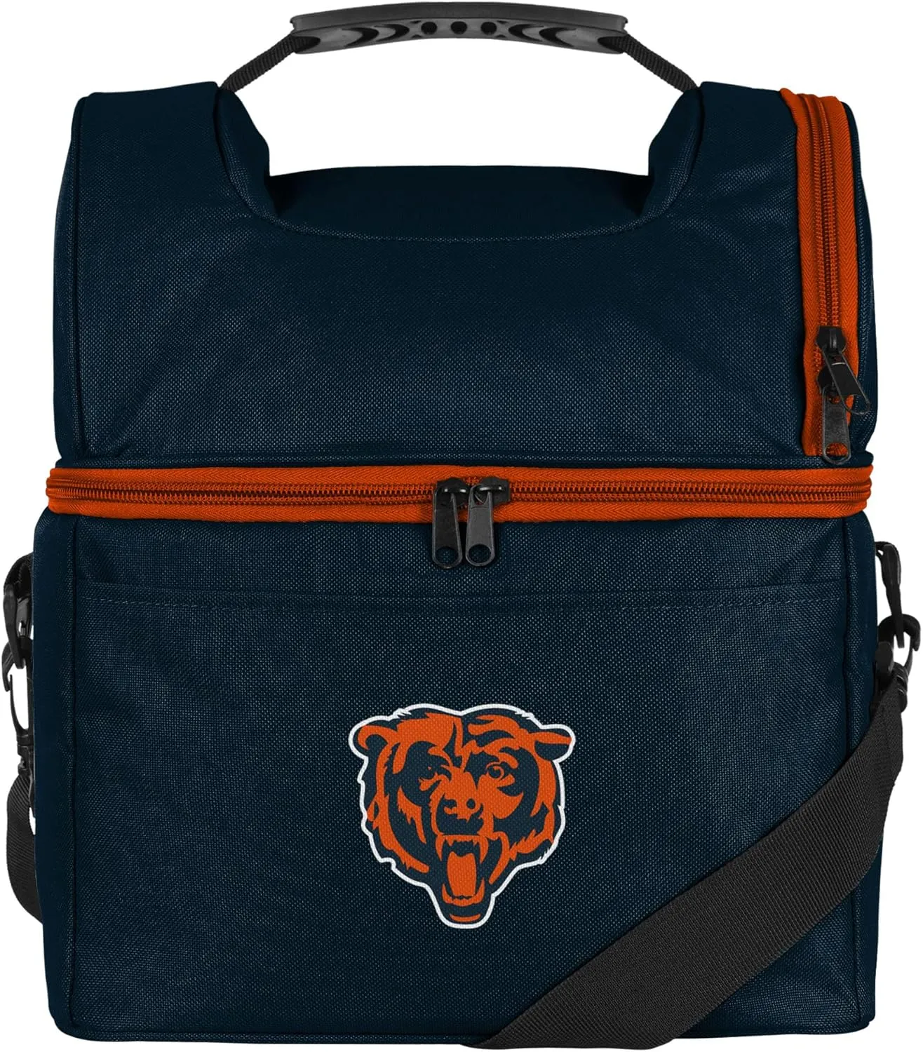 FOCO NFL Unisex-Adult NFL Team Logo Solid Double Compartment Cooler