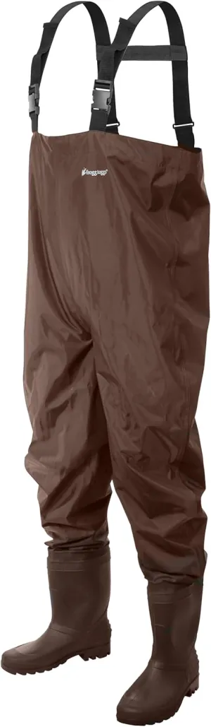 FROGG TOGGS Men's Rana II PVC Waterproof Fishing Boot Foot Chest Wader for Fishing