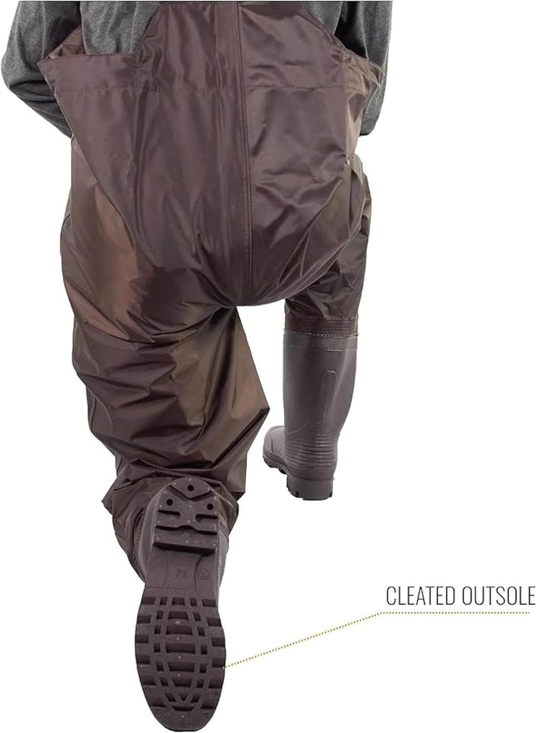 FROGG TOGGS Men's Rana II PVC Waterproof Fishing Boot Foot Chest Wader for Fishing