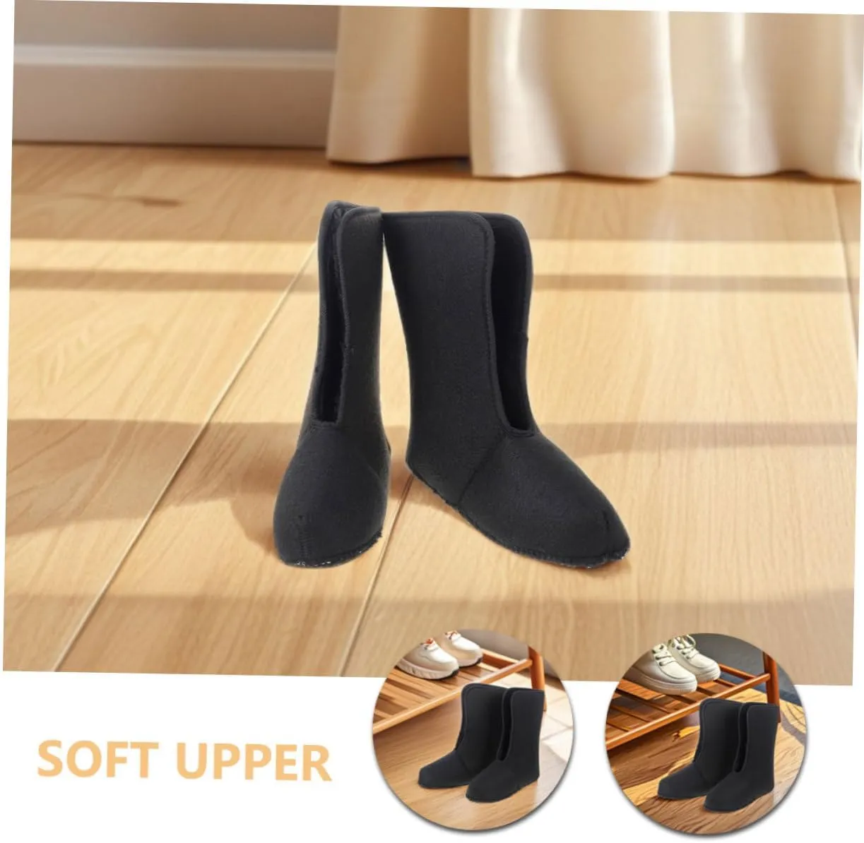 GALPADA Cozy Boot Liners for Men Insulated Winter Snow Boots Liner Warm and Comfortable Detachable Shoe