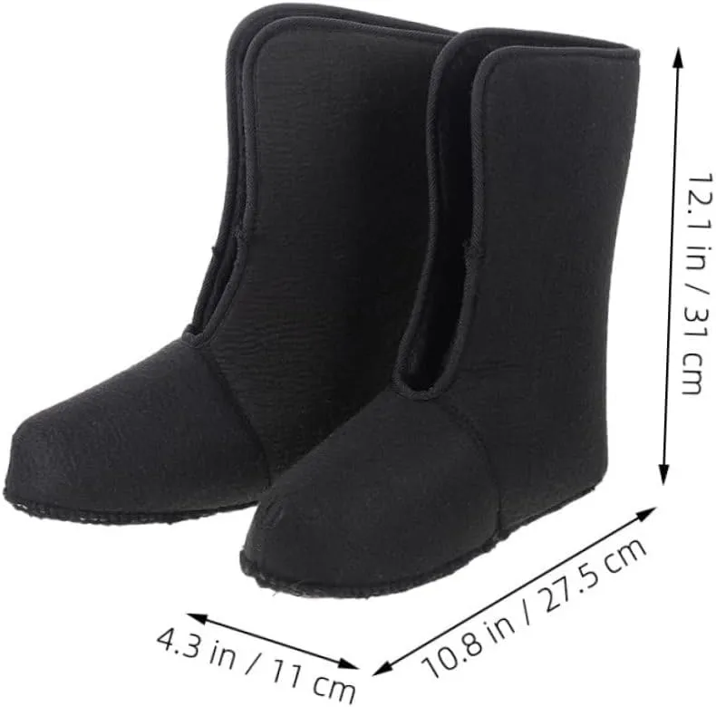 GALPADA Cozy Boot Liners for Men Insulated Winter Snow Boots Liner Warm and Comfortable Detachable Shoe