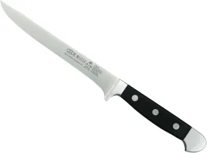 Güde Alpha Series Hand Forged Ice Hardened Stainless Steel Hostaform Handle Boning Knife, 6-Inch