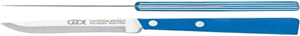 Güde Universal Knife Series Hand Forged/Serrated Steak Knife, 4-in - Ice Hardened Steel - Made in Solingen, Germany Since 1910