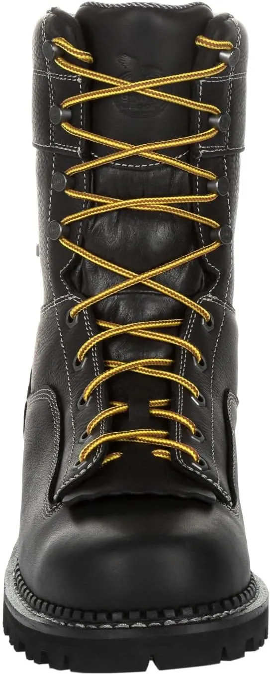 Georgia Boot Men's Amp Lt Low Heel Logger Industrial Boot