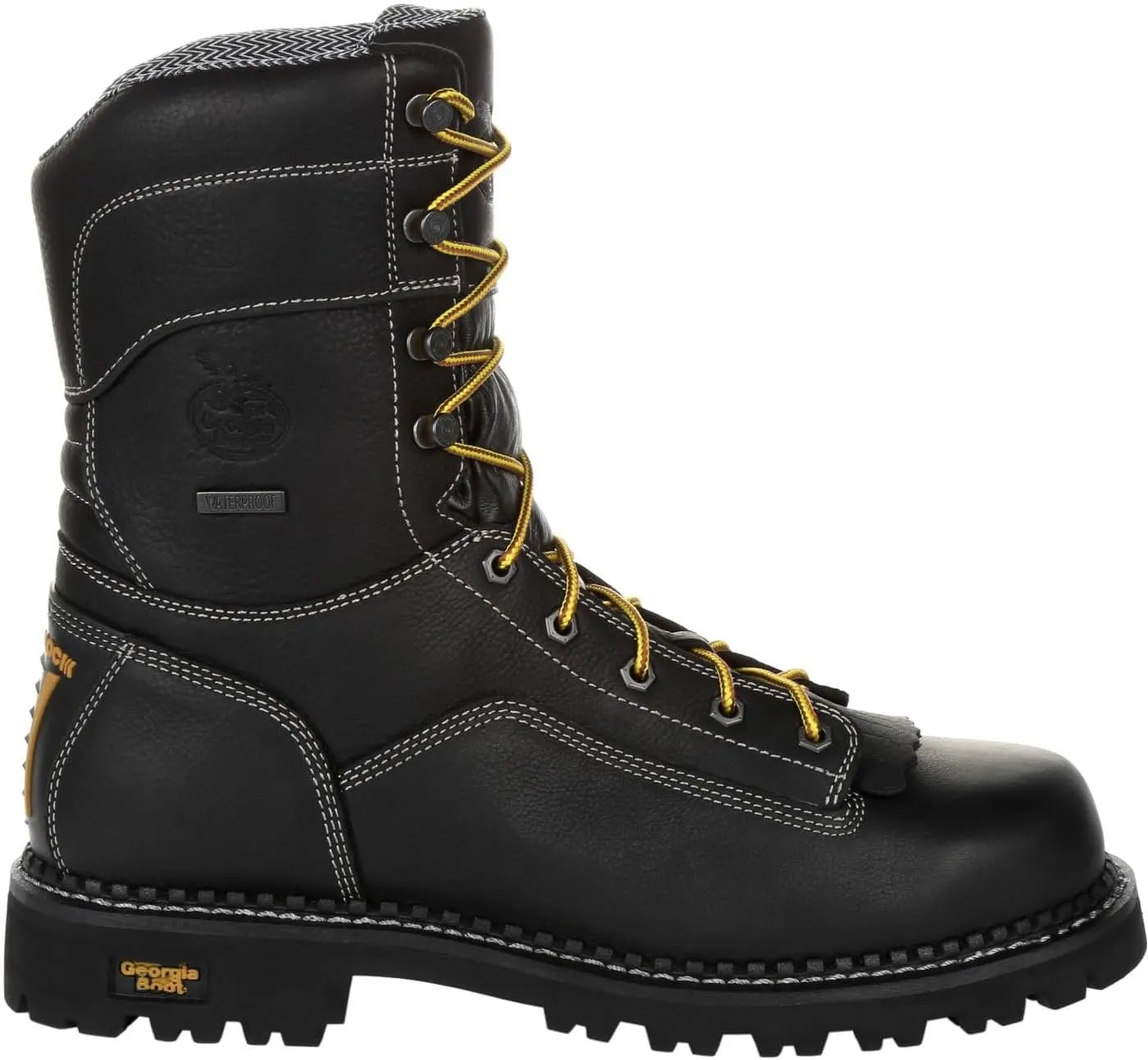Georgia Boot Men's Amp Lt Low Heel Logger Industrial Boot